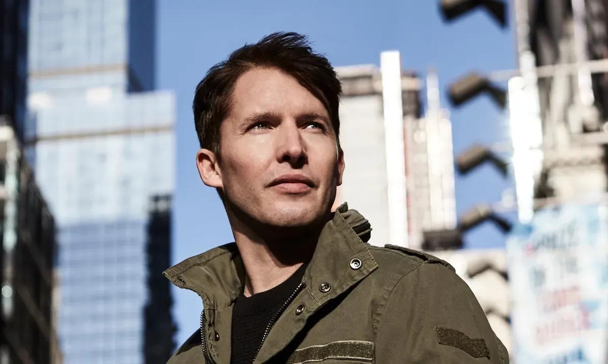 James Blunt tour announcement cover